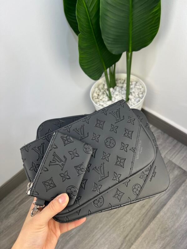 LV 3pcs Big Noir Gravé – Image 3