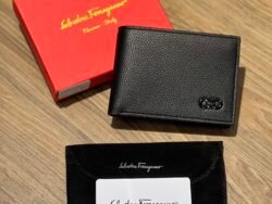 Portfeille Feragamon simple (noir)