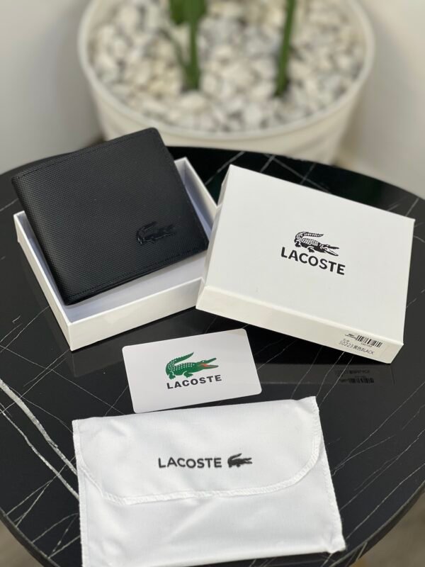 Portfeille Lacoste 002 (noir)