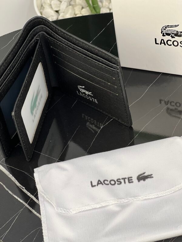 Portfeille Lacoste 002 (noir) – Image 2