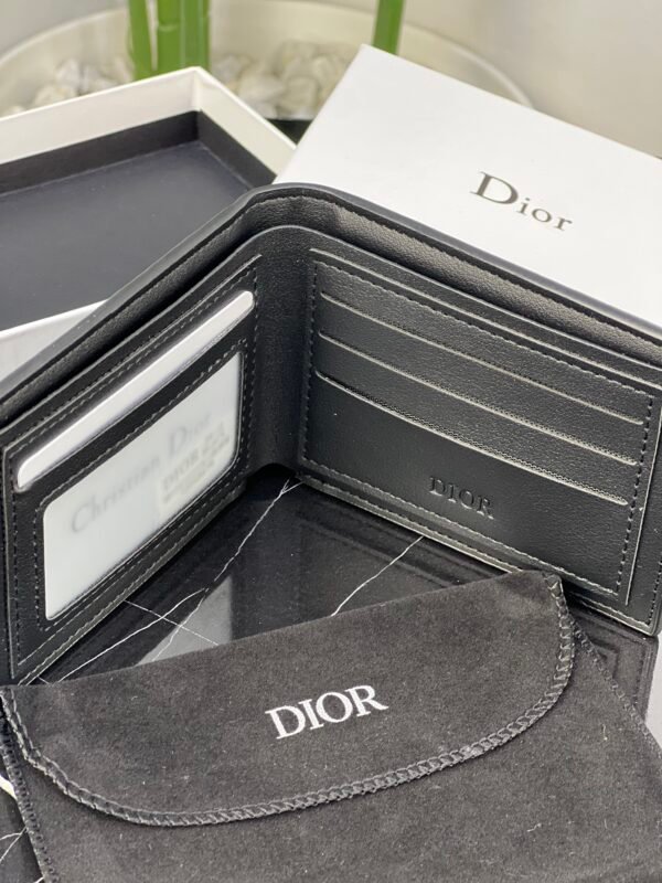 Portfeille Dior Simple (noir) – Image 2
