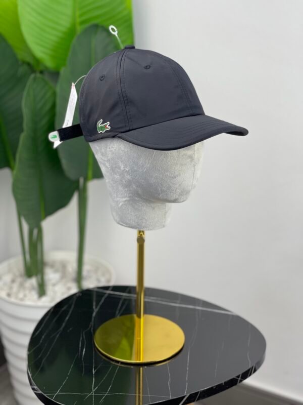 Casquette Lacoste coté 002 (noir)