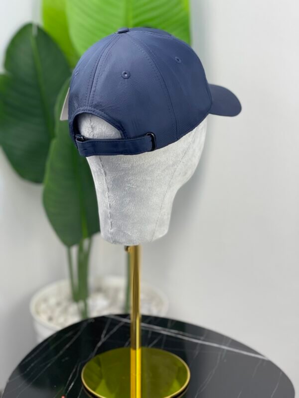 Casquette Lacoste 002 (bleu) logo avant – Image 2