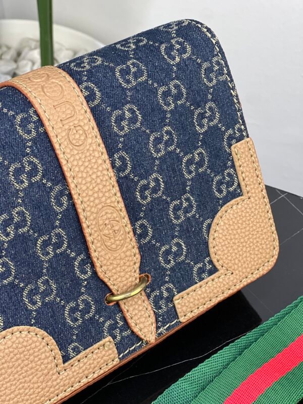 SAC Facteur Gucci syh nv gg small (bleu) – Image 3