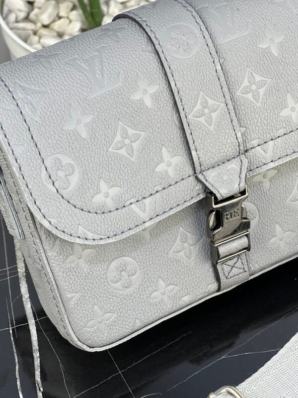 Sac Facteur LV gravé nv syh (gris) – Image 3