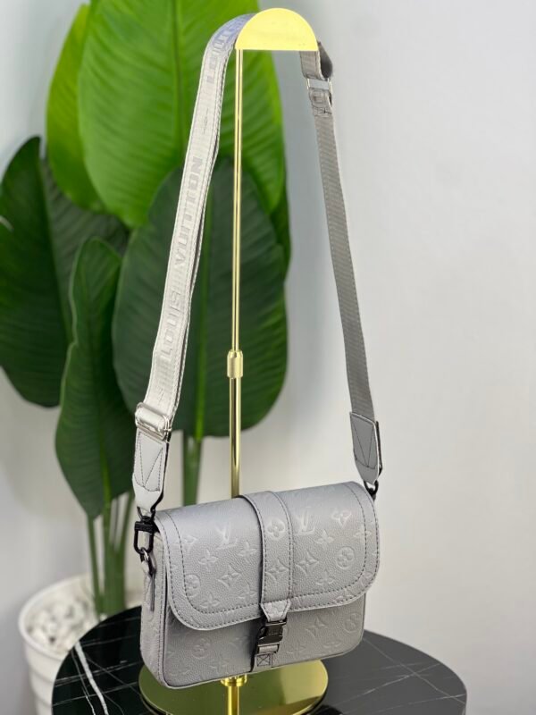 Sac Facteur LV gravé nv syh (gris) – Image 4