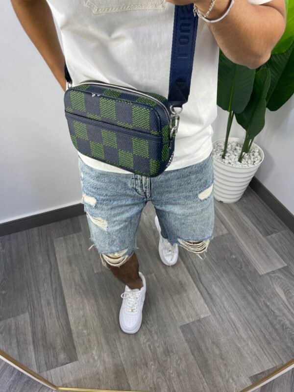 Sacoche LV syh (bleu,vert)