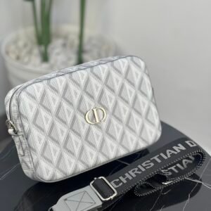 Sacoche Dior diamant syh (gris)