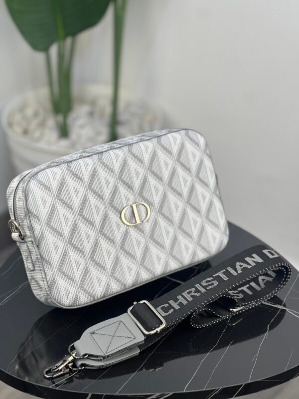 Sacoche Dior diamant syh (gris)