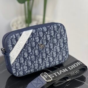 Sacoche dior dr syh (bleu foncé)