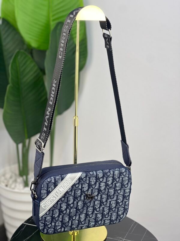 Sacoche dior dr syh (bleu foncé) – Image 2
