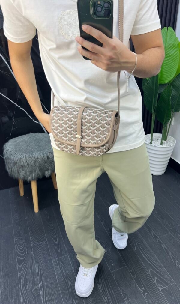 Sacoche Goyard 7c (marron) – Image 2