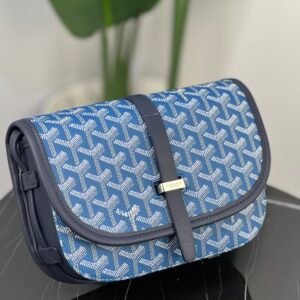 Sacoche Goyard 7c (bleu)