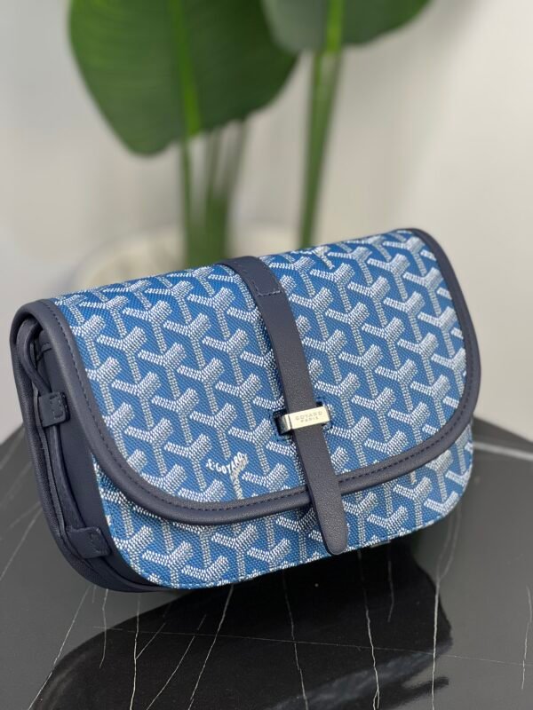 Sacoche Goyard 7c (bleu)