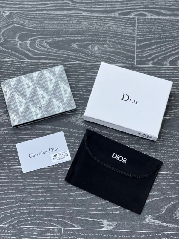 Portefeuille dior diamant (gris)