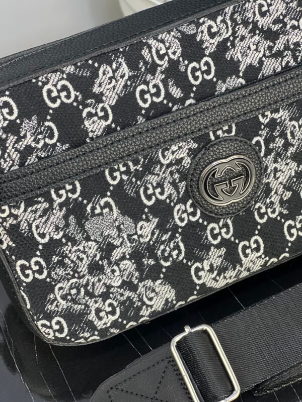 Sacoche Gucci gg pch syh (black&white) – Image 3