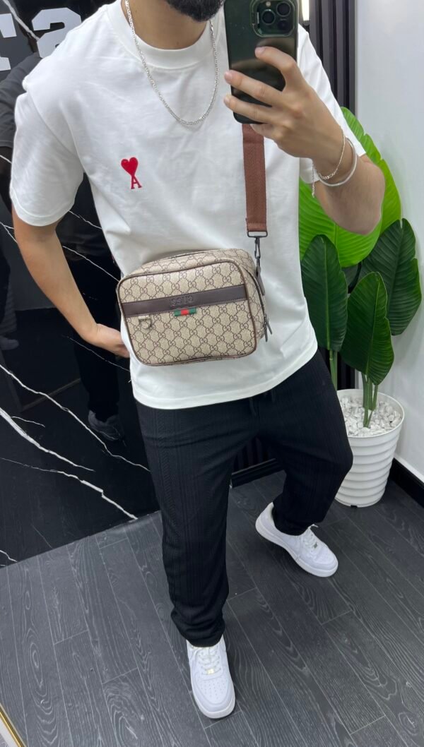 Sacoche Gucci box omr (marron) – Image 2