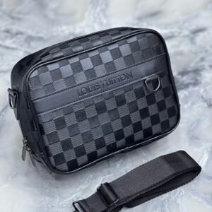 Sacoche LV damé box omr (noir)