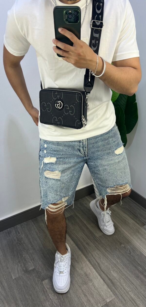 Sac Gucci GG big gravé syh (noir) – Image 2
