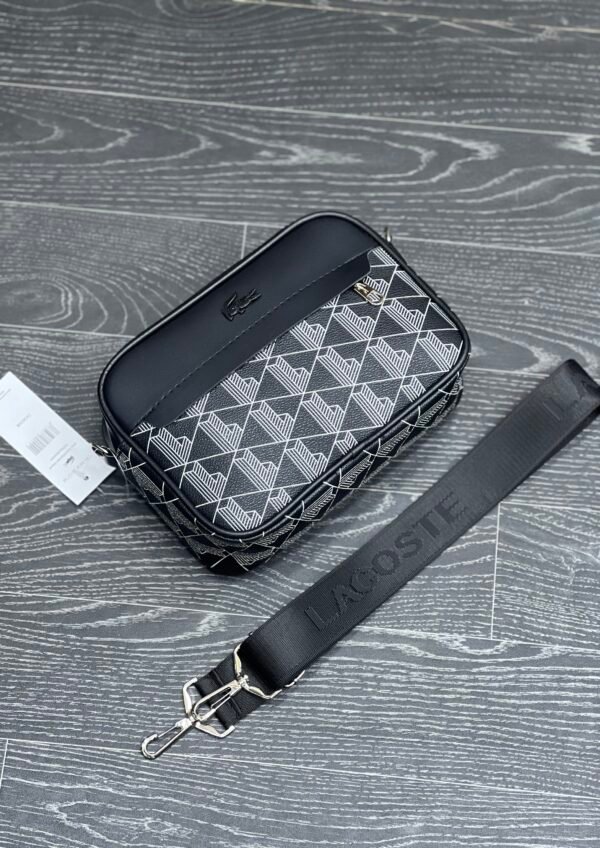 Sacoche Lacoste btm hwr noir