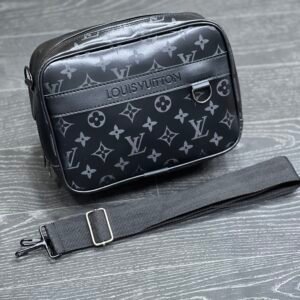 Sacoche LV glacé box omr (noir)