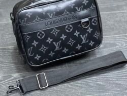 Sacoche LV glacé box omr (noir)