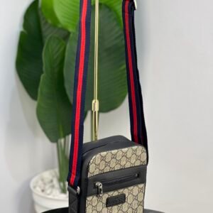 Alternative view of Sacoche Gucci tw box marron