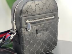 Alternative view of Sacoche Gucci tw box grave noir