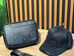 Pack Sacoche Gucci gravé big box nv (noir)