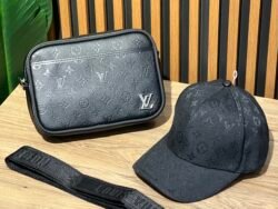 Pack Sacoche LV gravé sgh box nv (noir)