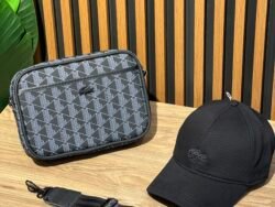 Pack Sacoche Lacoste btm box nv (noir)