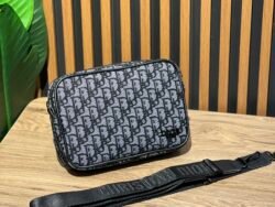 Sacoche Dior dr box nv (black&grey)