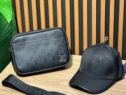 Pack Sacoche LV gravé sgh box nv (noir)