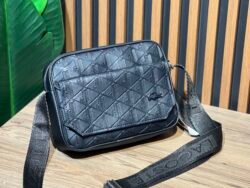 Sacoche Lacoste btm grv fst omr (noir)