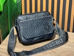 Sacoche Dior dr gravé fst omr (noir)