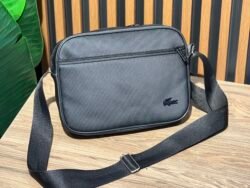 Sacoche Lacoste 3P Am simple noir