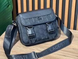 Sacoche Lacoste btm gravé 2 sbt hwr