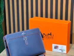 Sac A Main Hermes Big B,Q Boite (Bleu)